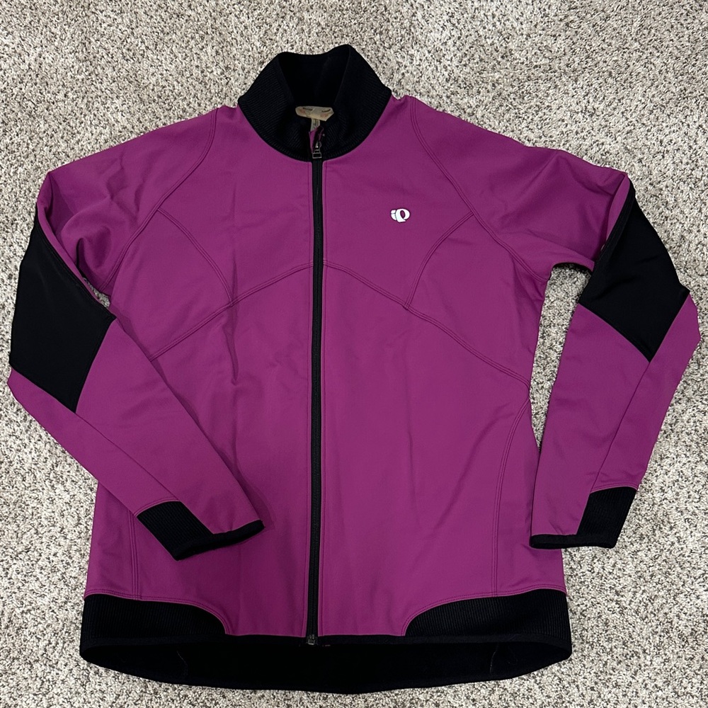 Pearl Izumi Women's Purple and Black Cycling Jacket XL